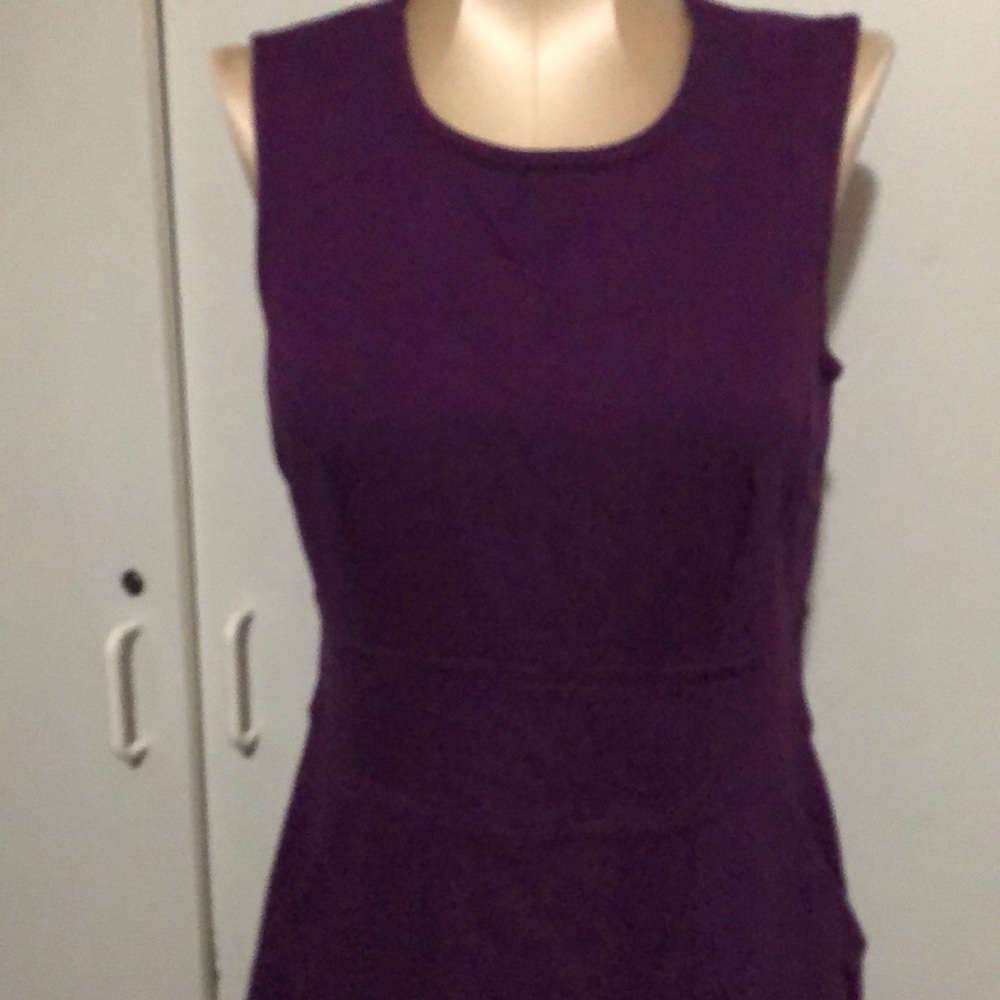 Banana Republic 6, Purple sleeveless Dress